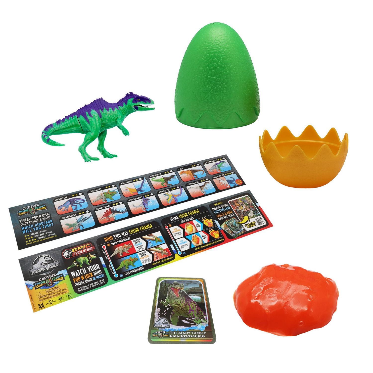 Jurassic CAPTIVZ Color Change 1PK - Walmart.ca