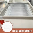 thumbnail image 2 of Miangastore Metal Wire Freezer Storage Basket For Chest Freezer Refrigerator Organizer Bin Deep Freezer Storage Container For Kitchen Freezer Wire Basket, 2 of 8