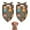 Colorful Princess Castle, variant on Dog Bandana 2 Pack,Colorful Princess Castle Pattern Bandanas for Dogs,Cat Bandana,Small/ Large Dog Bandana 2 Size,Dog Bandanas