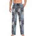 thumbnail image 3 of GZHJMY Cat Pajama Pants for Men, Lounge Pants Lightweight Men Pajama Bottoms with Drawstring Pockets, Christmas New Year Birthday Gifts, X-Large, 3 of 6