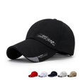 thumbnail image 3 of Gorra deportiva con visera larga para hombre, gorro de béisbol con visera, Snapback, para el sol, 3 of 4