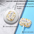 thumbnail image 3 of Coque de Protection pour Airpods Pro, Mignonne Coque Rigide Imprimée Citron Été pour Airpods Pro, Peau Dure pour Femmes Filles pour Coque de Charge Airpods Pro avec Porte-Clés (Citron), 3 of 7