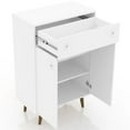 thumbnail image 4 of Manhattan Comfort Armoire de Rangement de Liberté en Blanc, 4 of 8