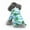Sea Turtle, variant on Tiberpet Waterproof Dog Jacket, Adjustable Dog Rain Jacket with Hoodie, Lightweight Dog Poncho Slicker for Small Medium Large Dogs (XS-XL)