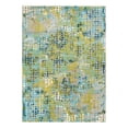 thumbnail image 3 of Unique Loom Chromatic Collection Area Rug - Stormy (9' x 12' Rectangle Blue Green/Beige), 3 of 7
