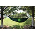 thumbnail image 2 of Hamaca Doble perfecl para Acampar Con Mosquitera Color verde, 2 of 8