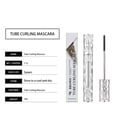 thumbnail image 3 of Brown Mascara for Curled Lashes, Natural Lengthening Eye Makeup with Clump-Free Texture, Long-Lasting Volumizing Lash Builder for Everyday Wear – 7g, 3 of 7