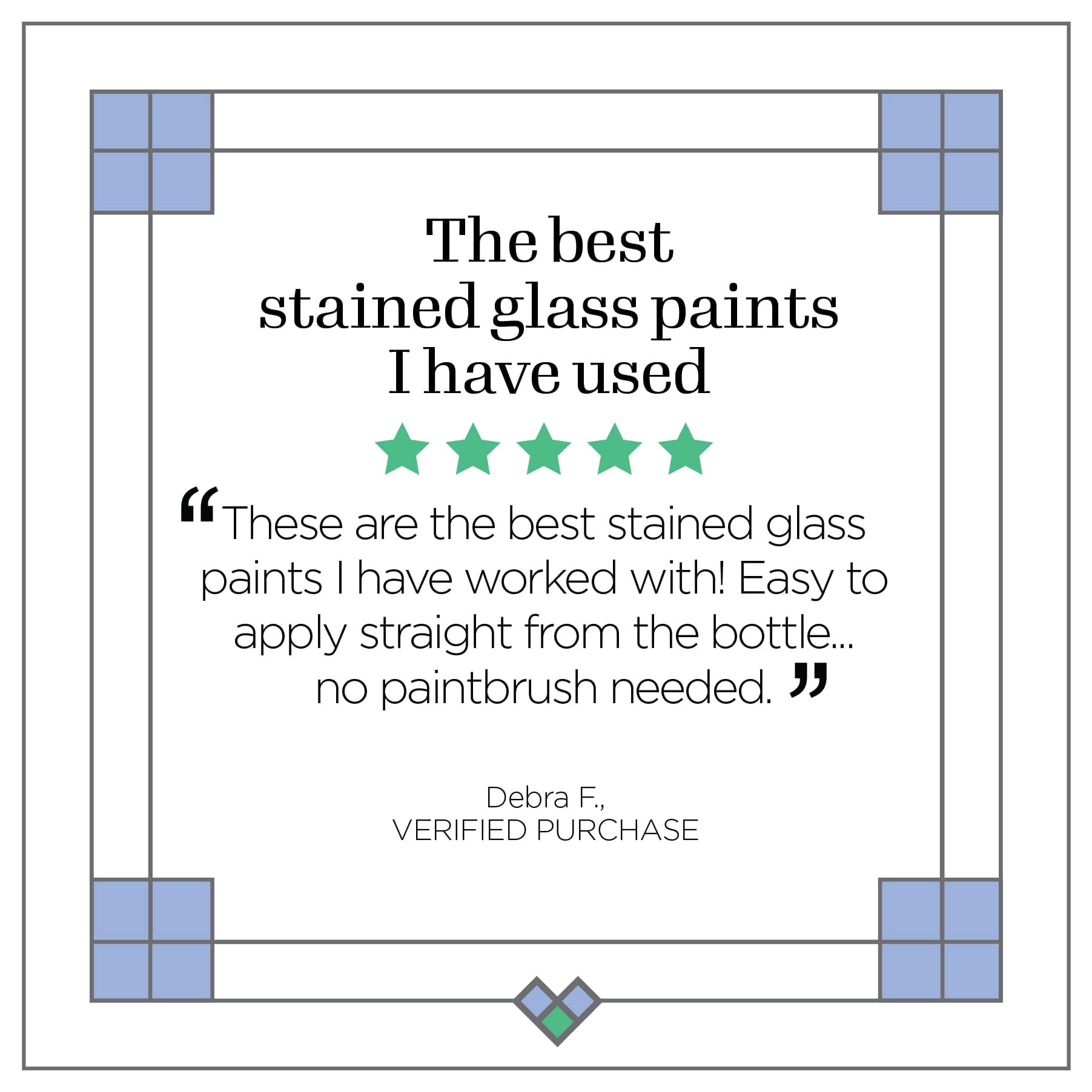 Plaid 2 oz.  Gallery Glass Stained Glass Effect Paint - Non-Toxic Paint for Drawing, Painting, Art & Crafts Supplies - Bulk 6 Pack
