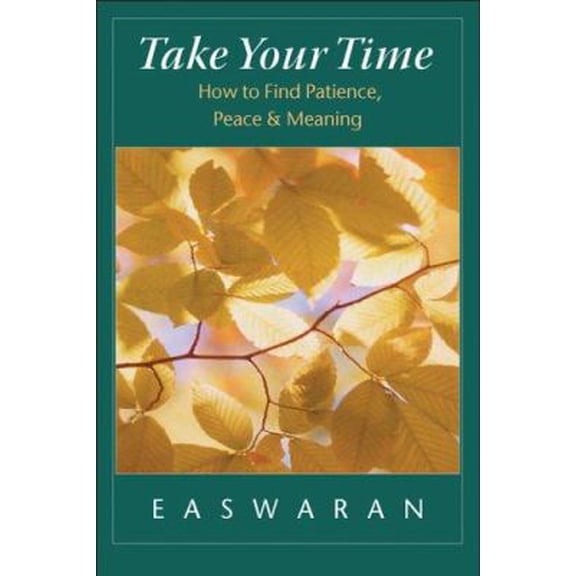 Pre-Owned Take Your Time: How to Find Patience, Peace, and Meaning (Paperback) 1586380184 9781586380182