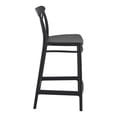 thumbnail image 5 of Compamia Cross Counter Stool Black, Set of 2, 5 of 7