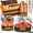 Orange, variant on Wealers Unique Complete Messware Kit Polished Stainless Steel Dishes Set| Tableware| Dinnerware| Camping| Buffet| Includes - Cups | Plates| Bowls| Cutlery| Comes in Mesh Bags (4 Person Set)