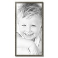 thumbnail image 2 of ArtToFrames 18" x 36" Silver Picture Frame, 18x36 inch Silver Wood Poster Frame (WOM-4993), 2 of 7