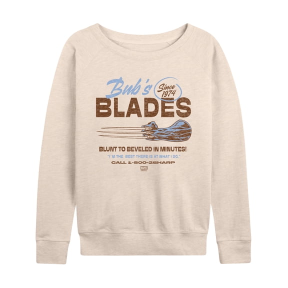 Wolverine - Bub's Blades Business - Women's French Terry Long Sleeve Pullover