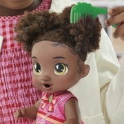 Baby Alive Bubbly Tea Party Berry Boo, Black Hair Baby Doll for Girls & Boys 3 and up