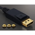 thumbnail image 2 of Cable Leader 50ft Gold Plated Premium DisplayPort to DisplayPort Male to Male Cable with Latches 24AWG, 2 of 5