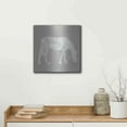 thumbnail image 5 of Luxe Metal Art 'Modern Farm Horse II' by Linda Woods, Metal Wall Art, 12"x12", 5 of 9