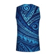 thumbnail image 4 of Camiseta sin mangas de cuello redondo para hombre, ropa deportiva para el hogar, pijamas, camiseta de color liso, blusa deportiva, blusa de poliéster para hombre, 4 of 5