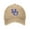 Natural, variant on Hampton University Logo Unisex Adult Washed Denim Cotton Sport Outdoor Baseball Cap Adjustable Cowboy Baseball Hat