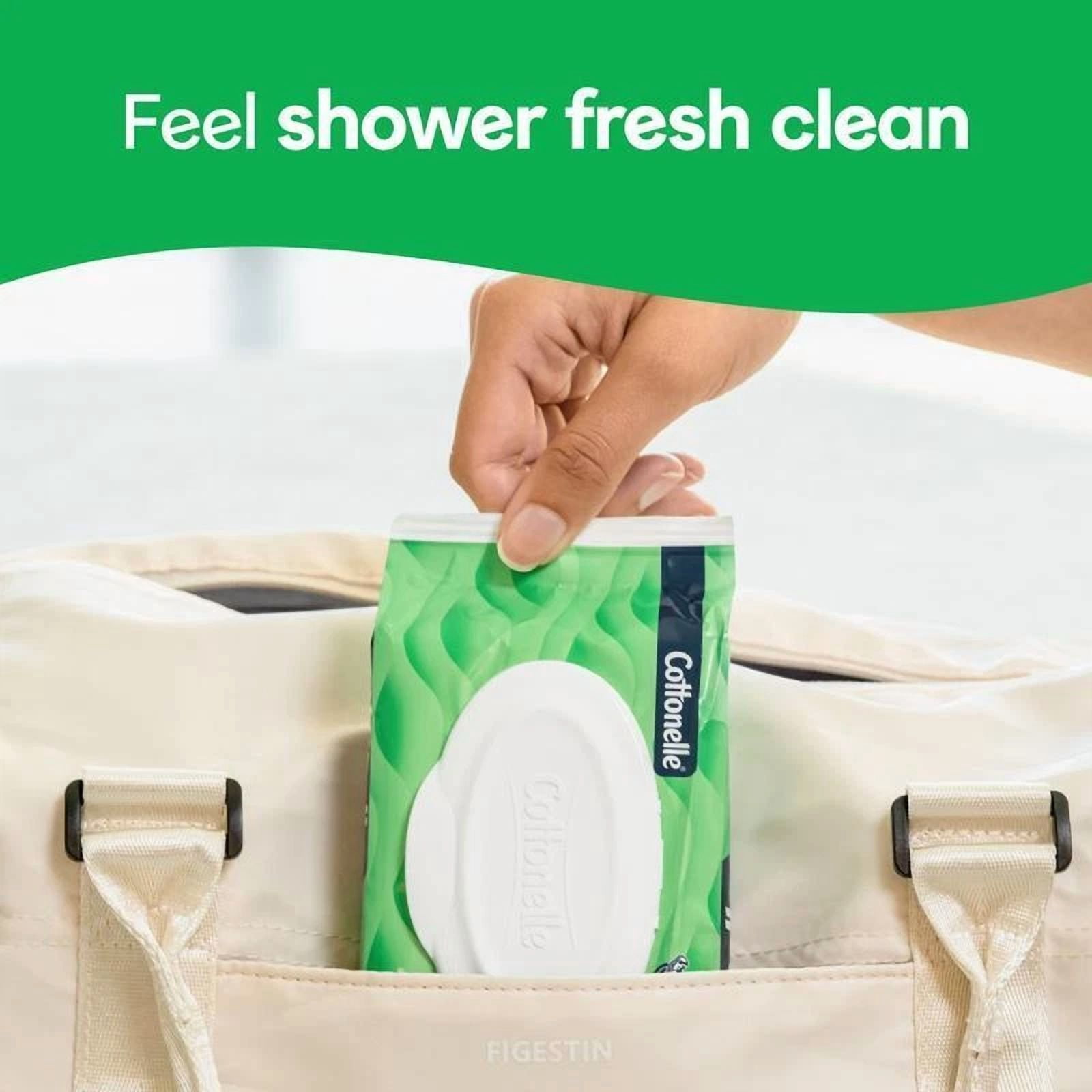 BUTTERFLY- Flushable Wet Wipes Aloe Vitamin E Sensitive Skin Care 4 Pack 168 Wipes New
