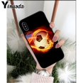 thumbnail image 1 of Yinuoda-Coque de téléphone Fire Football, Ballon de football, iPhone 13, 5, 5Sx, 6, 7, 7plus, 8, 8Plus, X, XS, MAX, Poly, Haute qualité qiuyongming unisex, 1 of 2
