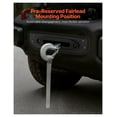 thumbnail image 6 of Jeep Wrangler JL/JT Winch Mount - 2018-2023, 12000lbs Capacity, Steel Trailer Hitch Receiver, Front/Rear, Off-Road Recovery, 4/4.5 Bolt Pattern, 6 of 8