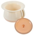 Chamber Pot Plastic Urine Bucket with Lid Portable Urinal Toilet Urine