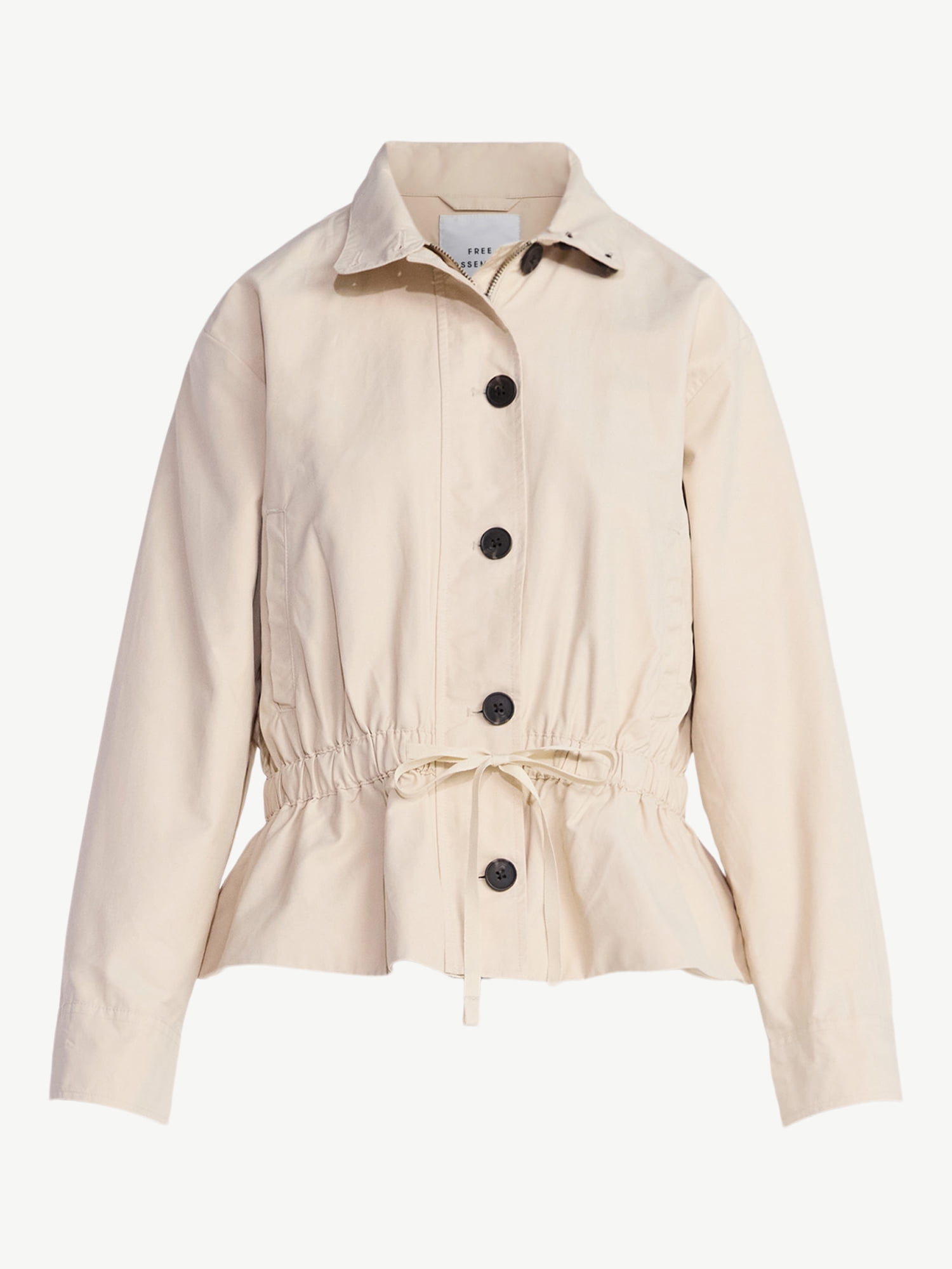 Free Assembly Women's Cinched Parachute Jacket, Sizes XS-XXL