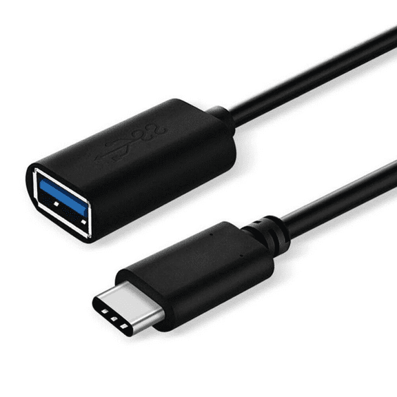 Sanoxy Cables and Adapters; Type C to USB-A Female 3.0 Extension Cable - Black
