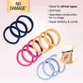 thumbnail image 4 of Scunci No Damage Hosiery Ponytail Hair Ties, Multicolor, 12 Count, 4 of 9