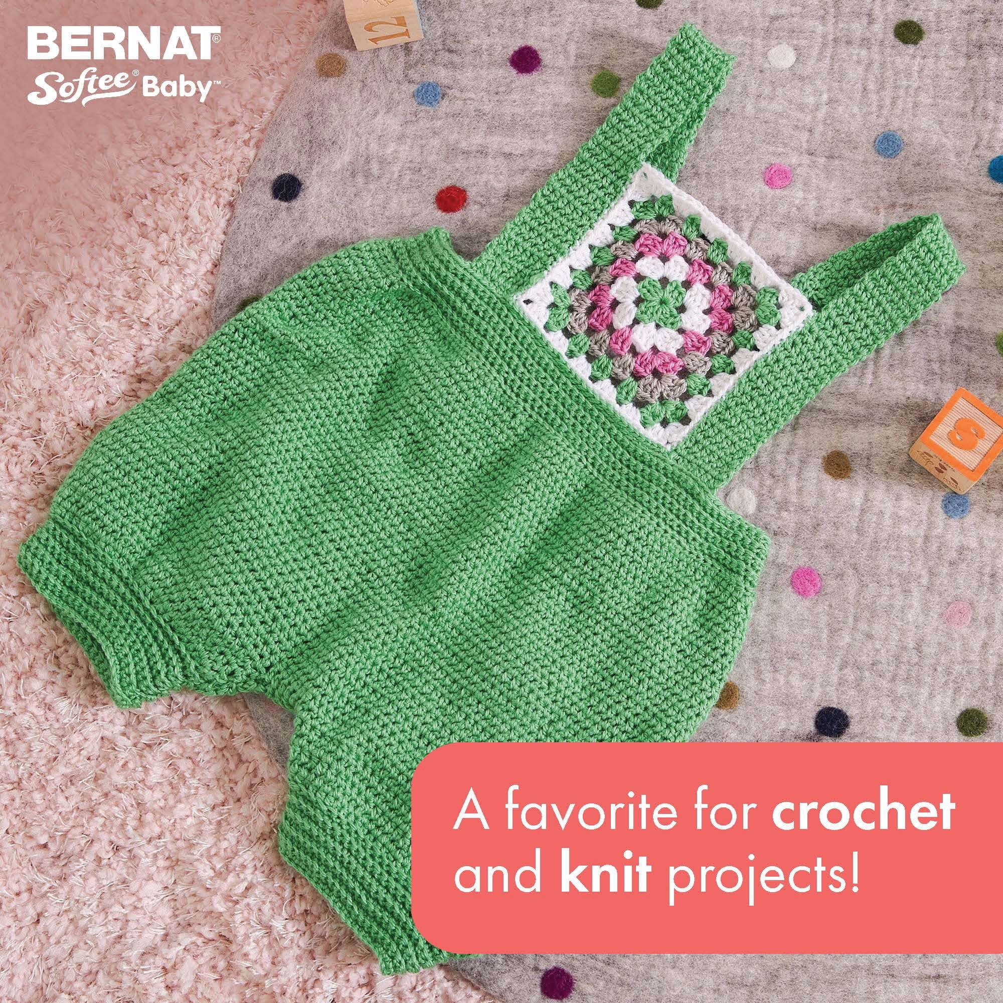 Bernat® Softee® Baby™ Yarn, Acrylic #3 DK, 5oz/140g, 362 Yards, Soft, easy-care premium yarn