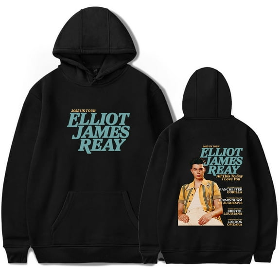 Elliot James Reay Tour Merch Hoodie Sweatshirt Streetwear Unisex Y2K Winter Pullovers
