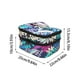thumbnail image 3 of Organizador de caja de costura de doble capa con gran capacidad y dos compartimentos para hilos, tijeras y accesorios, ideal para organizar el cuarto de costura y kits de costura de viaje, 3 of 8
