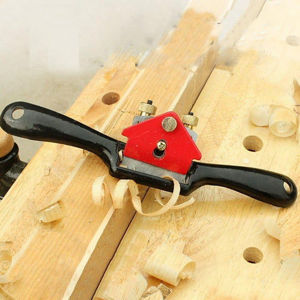 El alisador de madera de corte manual reduce el grosor de la madera para la reparación de muebles de madera perfecl Avión para pájaros de carpintería