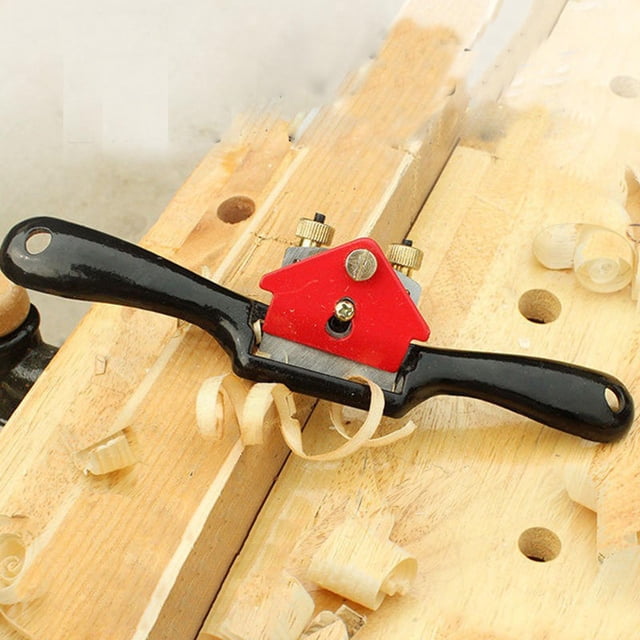 Herramientas de carpintería cepilladora de mano ajustable para reparación de muebles de madera carpintería BLESIY Avión para pájaros de carpintería