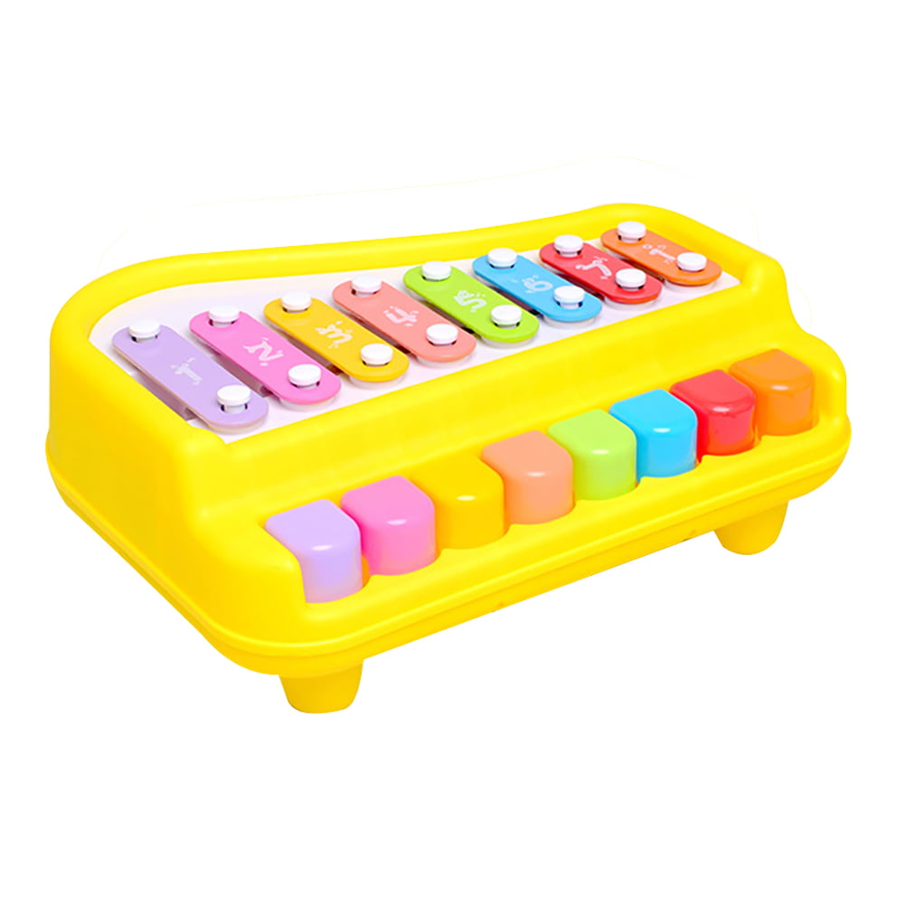 2 Colors Kid Musical Instrument Preschool Toddler Cute 5-Note Xylophone Toy MA 