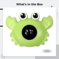 thumbnail image 5 of Digital Bath Thermometer with Crab Shape, Waterproof Floating Toy, with LCD Display, Fast and Temperature Detection, 5 of 6