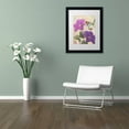 thumbnail image 3 of Trademark Fine Art "Amethyste" Canvas Art by Color Bakery White Matte, Black Frame, 3 of 4