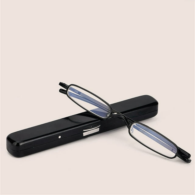 Lunettes de Mode Mini Fines Portables pour Lecture Tube de Stylo Étui 1.00 4.00 Dioptrie Lunettes de Soleil Femmes