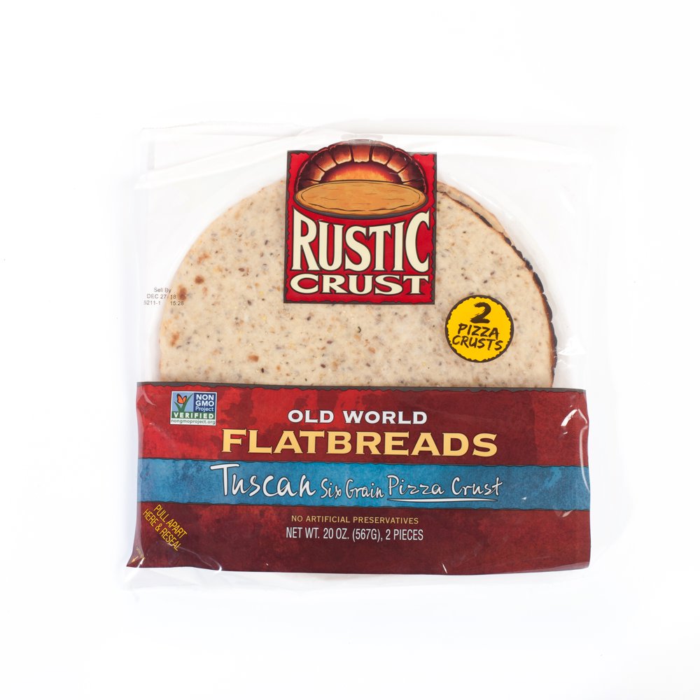 Rustic Crust Tuscan 6 Grain Pizza Crust