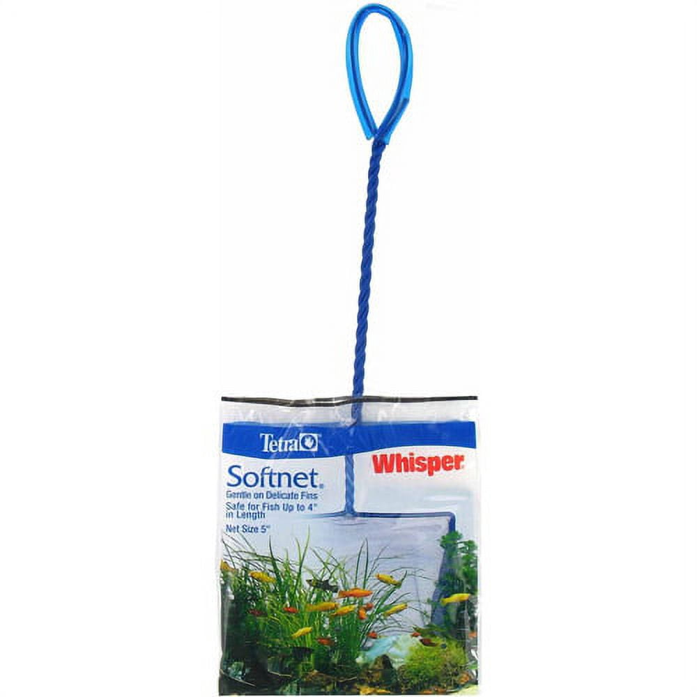 Tetra Whisper Softnet 3 inches, Extra-Soft Nylon Net for Aquarium Fish