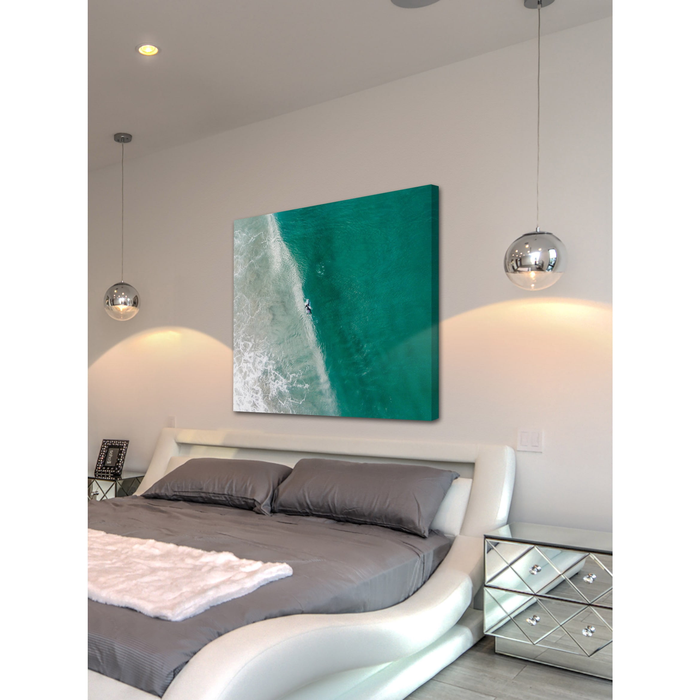 Marmont Hill "On the Cusp" by Karolis Janulis Painting Print on Wrapped Canvas