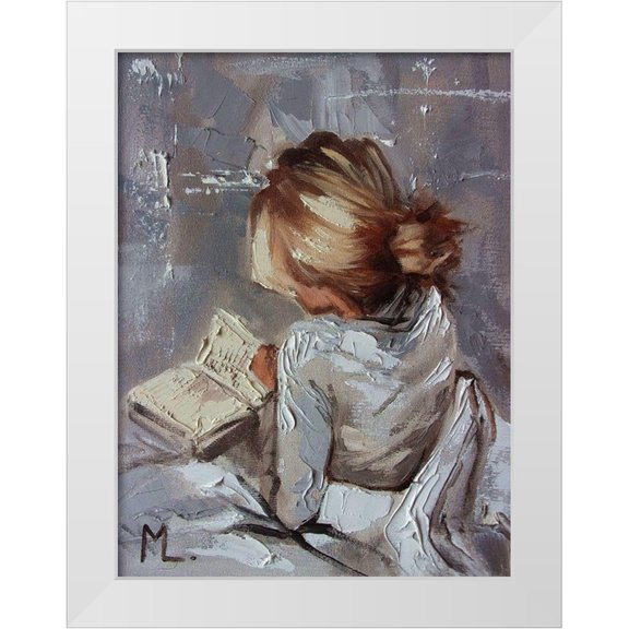 Luniak, Monika 12x14 White Modern Wood Framed Museum Art Print Titled - Nice Book