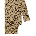 thumbnail image 2 of Garanimals Baby Girl Long Sleeve Print Rib Bodysuit, Sizes 0-24 Months, 2 of 3