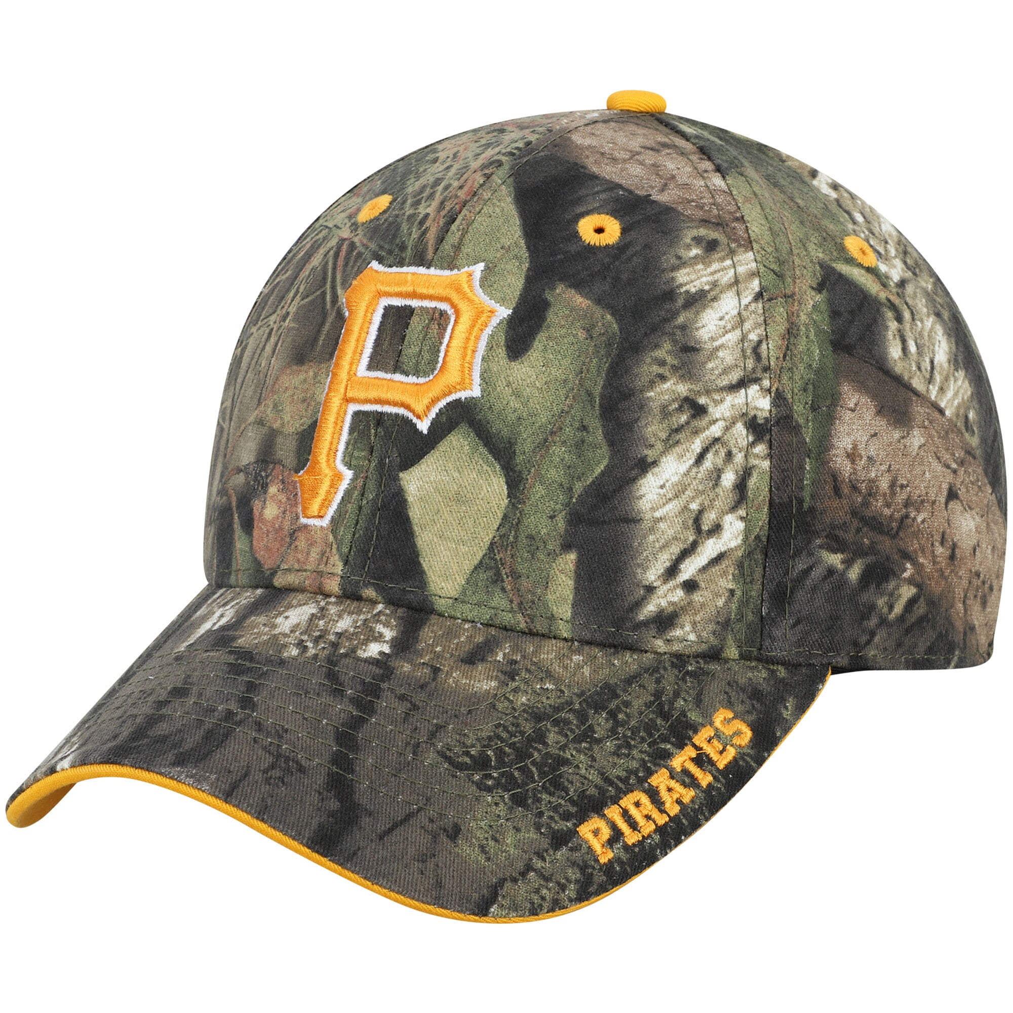 Fan Favorite MLB Mossy Oak Adjustable Hat, Pittsburgh Pirates Walmart