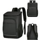 thumbnail image 1 of Mochila Térmica Mochila térmica Oxford con aislamiento para ahorrar espacio Mochila de almacenamiento para exteriores (negro), 1 of 6