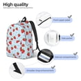 thumbnail image 3 of Fotbe Strawberry Mochila de Lona con Estampado, Mochila Duradera, Mochila Versátil de Alta Calidad, Mochila Compacta Vintage-Small, 3 of 5