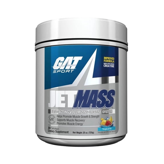 GAT SPORT JETMASS, Tropical Ice, 27 oz (30 Servings)