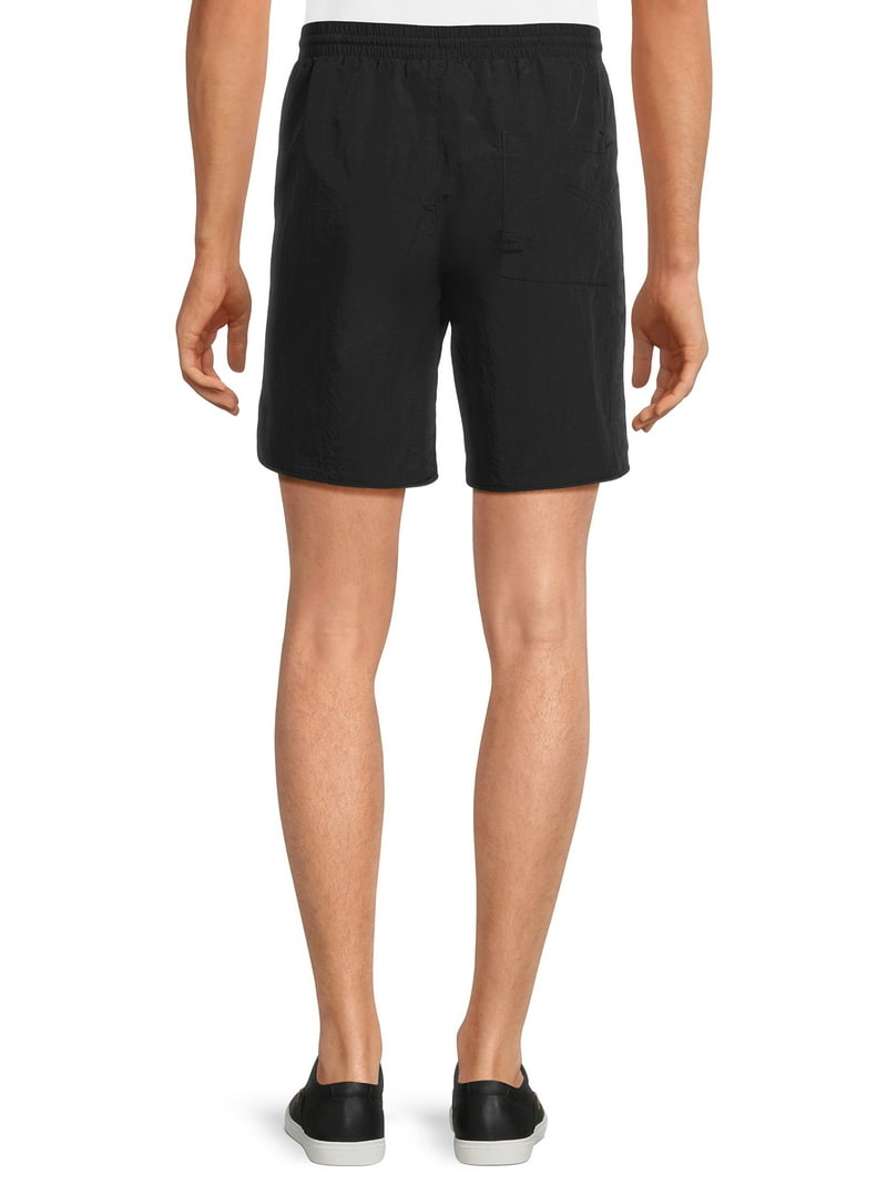 /美品お買い得/MENS LOGO ELASTIC SHORT PANTS XL No Boundaries Men's Nylon Shorts XS-3XL Printed Machine Wash
