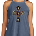 thumbnail image 3 of Guns N' Roses - Skull Cross  - Juniors High Neck Tank Top, 3 of 5