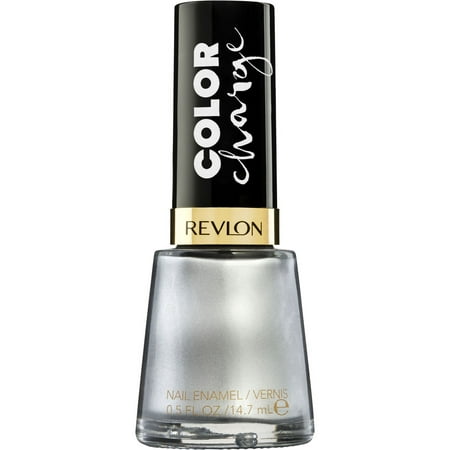 Revlon Color Charge Nail Enamel, Silver Base Coat